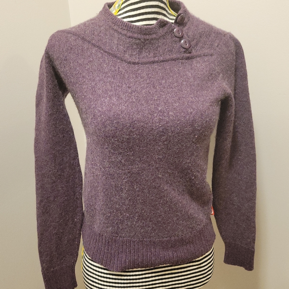 The North Face Purple Wool Blend Sweater Women's Size S/P